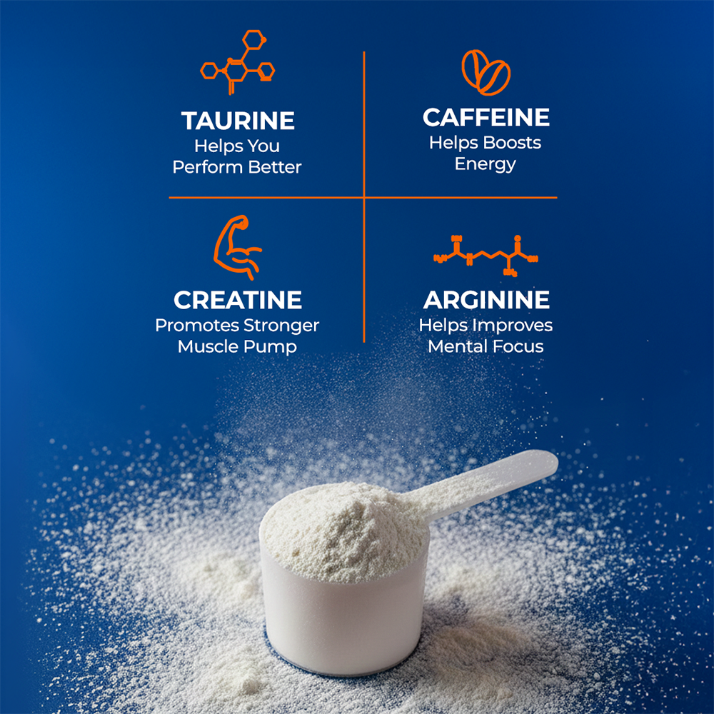 Pre-Workout for Explosive Energy - Orange