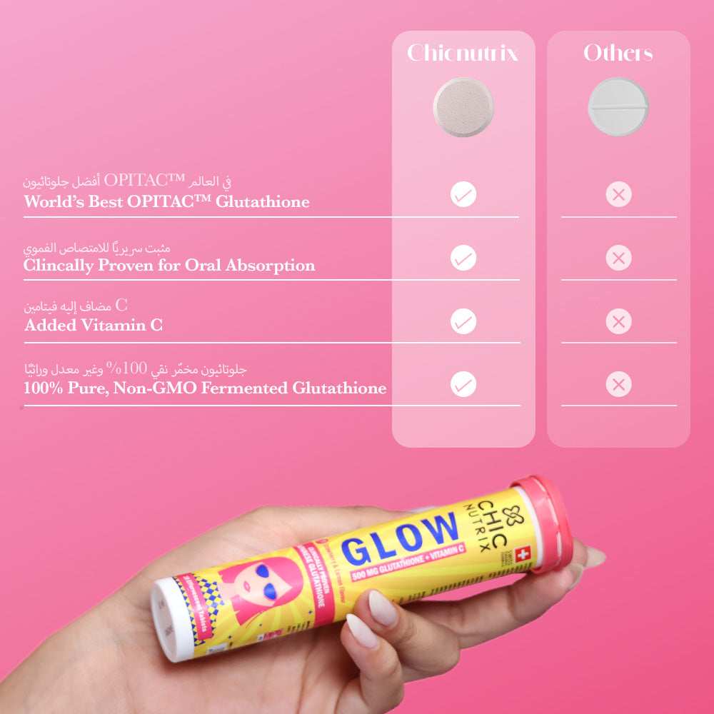 japanese glutathione and vitamin c Buy Chicnutrix Glow & Vit. Skin Brightening Glow- Brighter Skin with Japanese