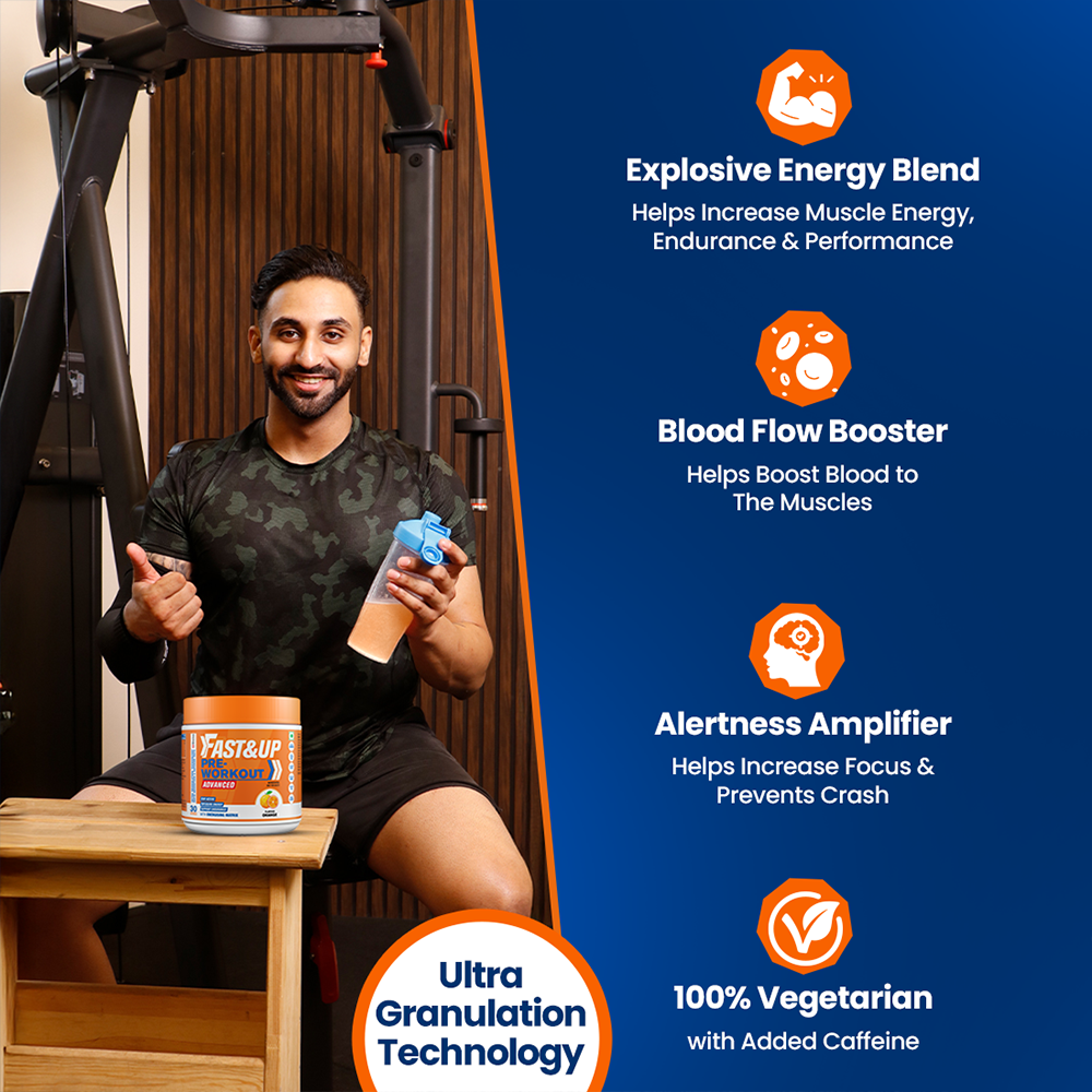 Pre-Workout for Explosive Energy - Orange