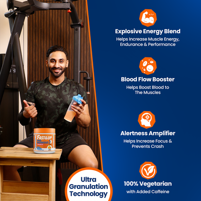 Pre-Workout for Explosive Energy - Orange
