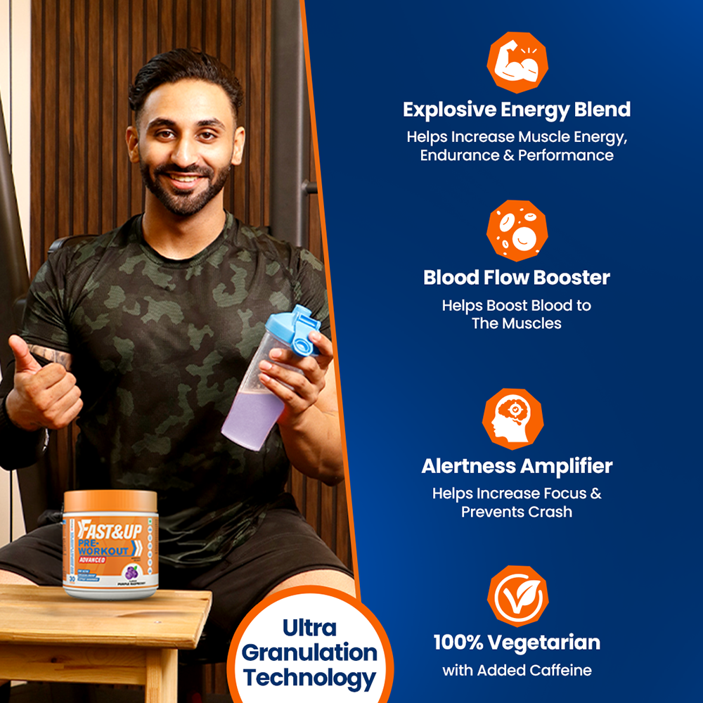 Pre-Workout for Explosive Energy - Purple Raspberry