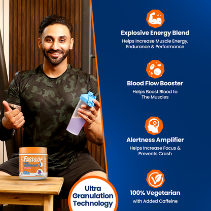 Pre-Workout for Explosive Energy - Purple Raspberry