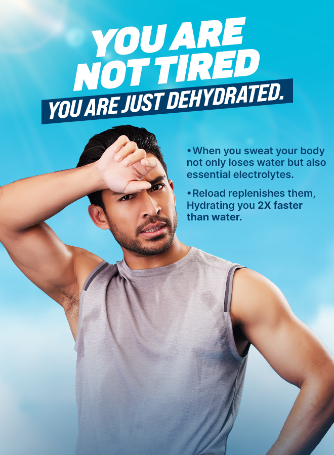 Reload for Hydration Electrolyte Supplement - Peach Iced Tea - Pack of 6