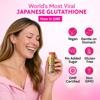 Japanese Glutathione & Vit. C for skin radiance & even tone - Blackcurrant (10) - Pack of 2