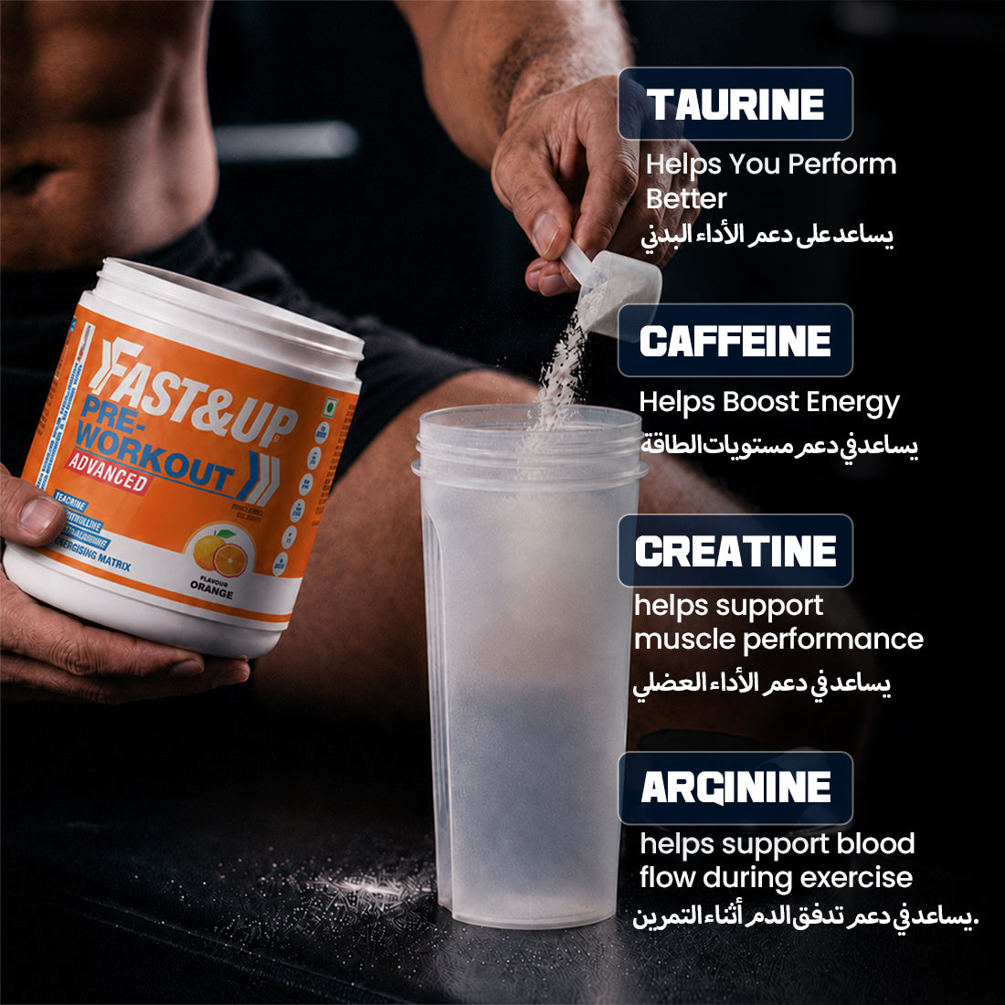 Pre-Workout for Explosive Energy - Orange