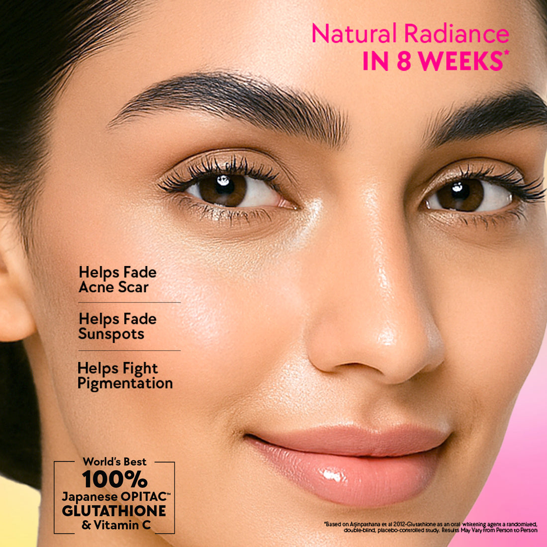 Japanese Glutathione & Vit. C for skin radiance & even tone - Blackcurrant (10) - Pack of 2