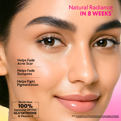 Japanese Glutathione & Vit. C for skin radiance & even tone - Blackcurrant (10) - Pack of 2