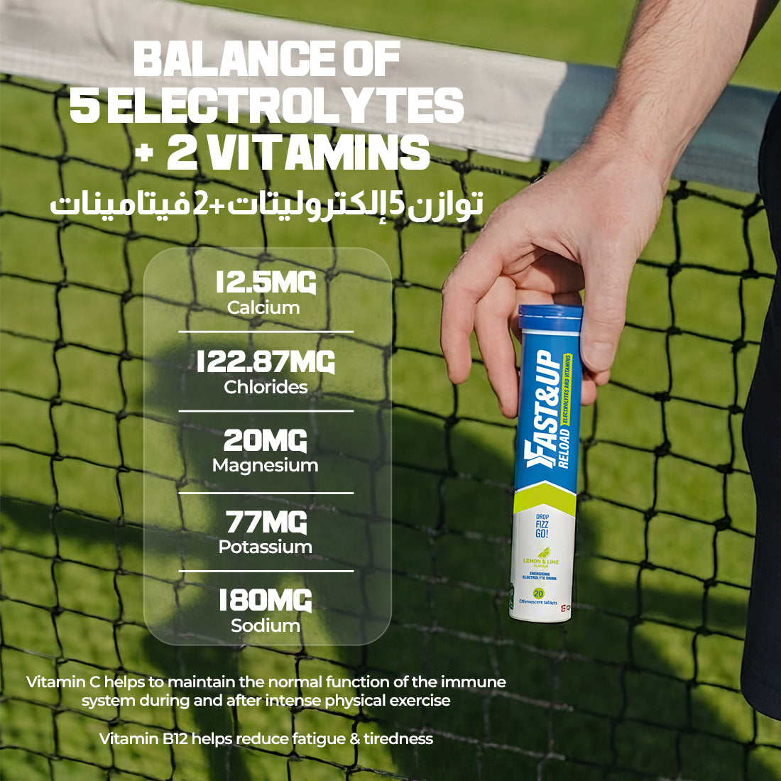 Reload for Hydration Electrolyte Supplement - Lemon & Lime - Pack of 3