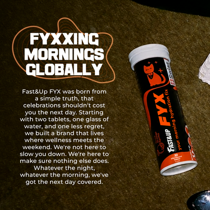 Fast&Up FYX For Fresh Mornings After - Pack of 6