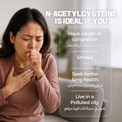 Fast&Up NAC Detox For Respiratory & Lung Health - Pack of 6