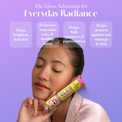 Japanese Glutathione & Vit. C for skin radiance & even tone - Blackcurrant - Pack of 3