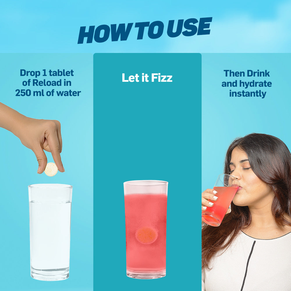 Reload for Instant Hydration - Pack of 3 - Mixed Berry