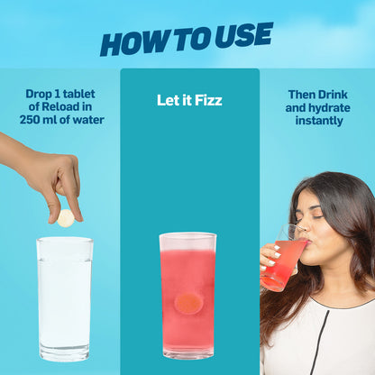 Reload for Instant Hydration - Pack of 3 - Mixed Berry