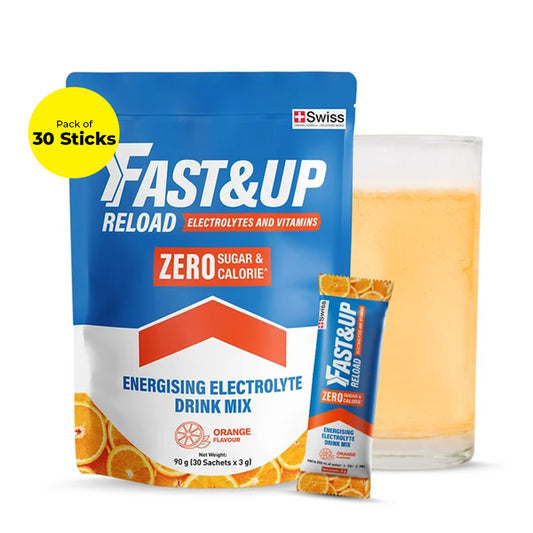 Reload - Zero Sugar Instant Hydration Sticks | Pack of 30 - Orange