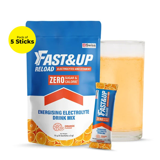 Reload - Zero Sugar Instant Hydration Sticks | Pack of 5 - Orange
