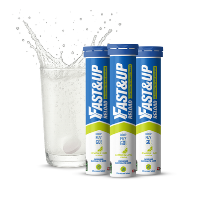 Reload for Hydration Electrolyte Supplement - Lemon & Lime - Pack of 3