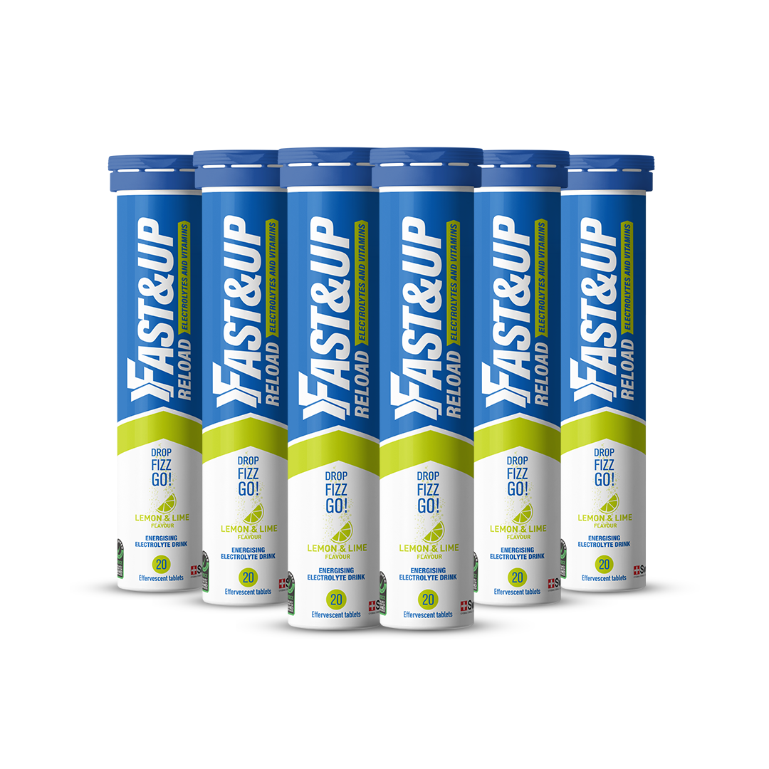 Reload for Hydration Electrolyte Supplement - Lemon & Lime - Pack of 6