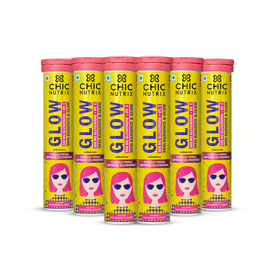 Japanese Glutathione & Vit. C for skin radiance & even tone - Pack of 6