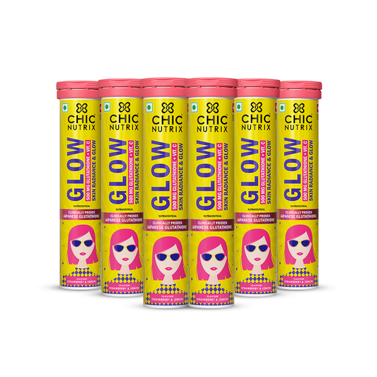 Japanese Glutathione & Vit. C for skin radiance & even tone - Pack of 6