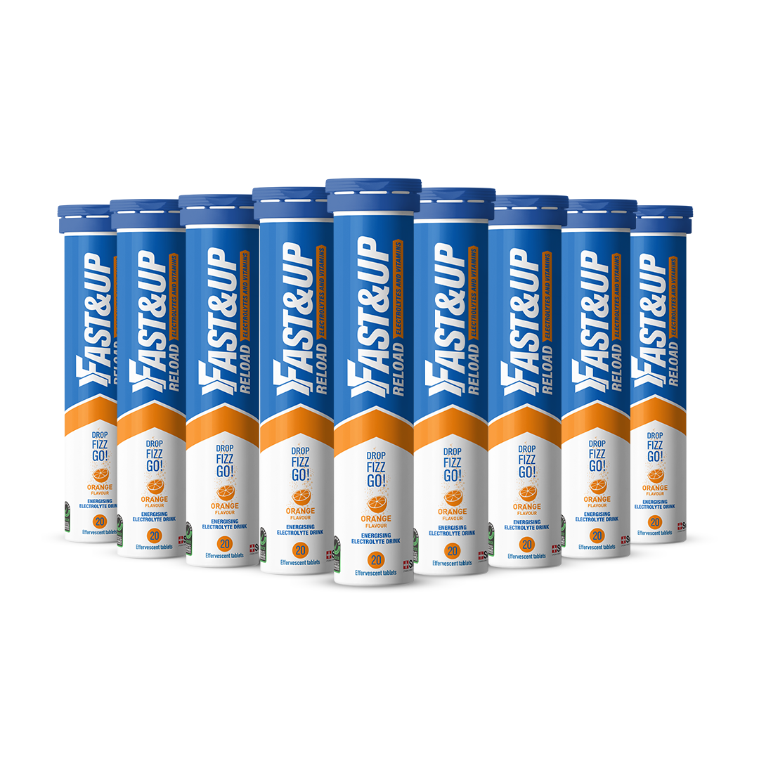 Reload for Hydration Electrolyte Supplement - Orange - Pack of 9